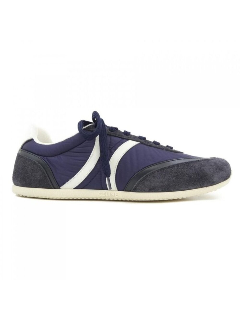 Celine C Size 42 Navy Sneakers